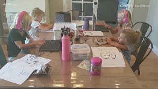 Students stressed, getting used to distance learning