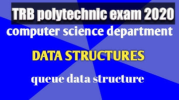 TRB polytechnic exam CSE 2020-queue data structures