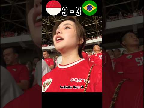 Indonesia Is Undefeated Brazil Vs Indonesia Neymar Jr Crying Shorts 