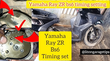 Yamaha Ray ZR bs6 125 timing setting kese kore