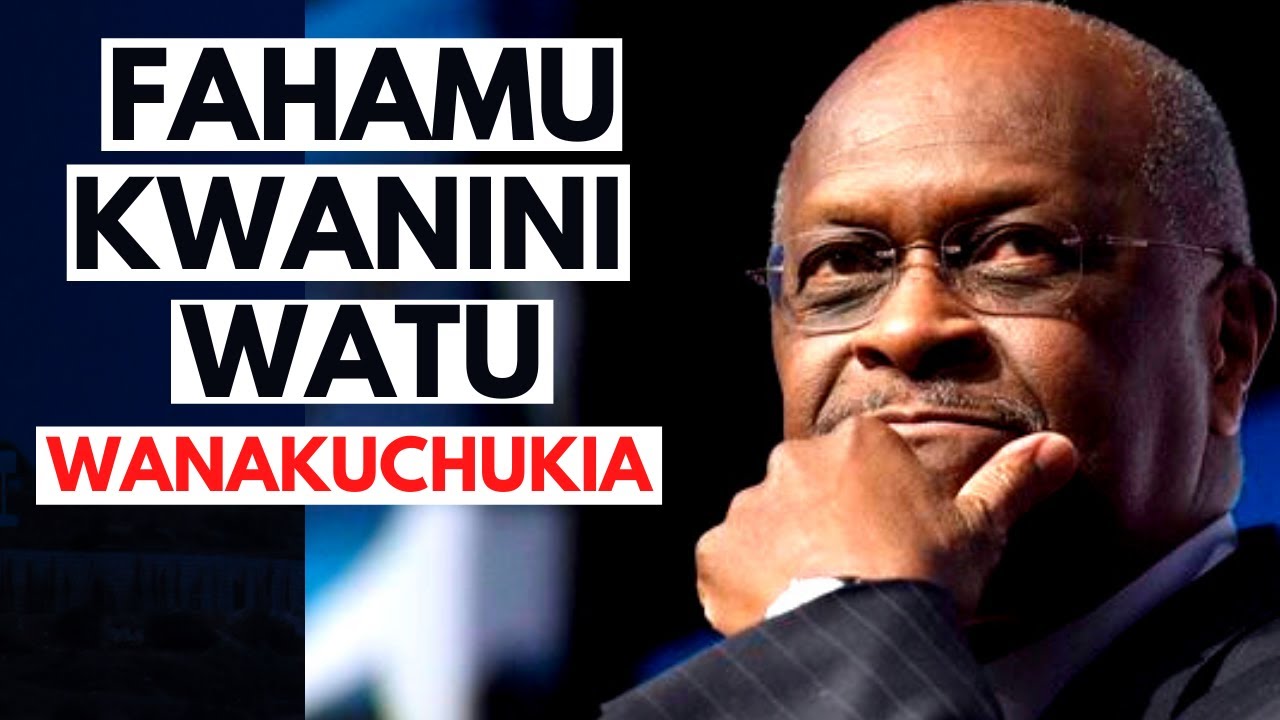 KWANINI WATU WANAKUCHUKIA
