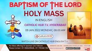 LIVE HOLY MASS IN ENGLISH || CATHOLICHUB.TV || HYDERABAD 09-01-2023