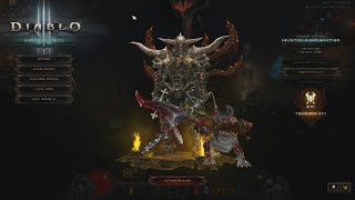 Diablo 3 Season 31 Start Unlimited Gear\/Mats Farm Very Low Gear\/Para\/Gems Rend WW Barb!!!!SSF