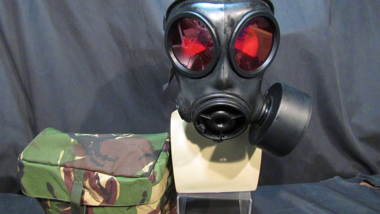 S10 Gas Mask With Custom 3mm Red Tinted Lenses Youtube