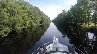 Dismal swamp Visitor Center to Deep Creek Bridge time-lapse video