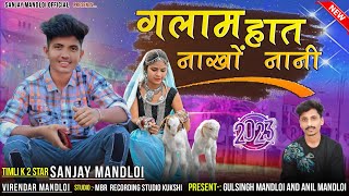 गलाम हात नाखों नानी/galam hat nakho nani/singer Sanjay mandloi viren mandloi aadivasi song gana2023