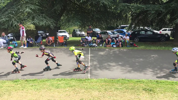 Final of the Mini Boys 500m race  at the 2019 Brit...