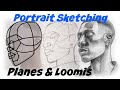 Portrait Sketching Planes &amp; Loomis. Beginner Friendly How to Draw.