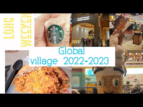 Global village Dubai 2022-2023 | Dubai hills mall | Long weekend uae 🇦🇪 #globalvillage #weeklyvlog