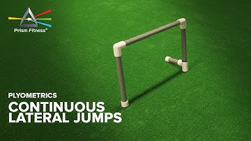 Hurdle Exercise: Continuous Lateral Jumps