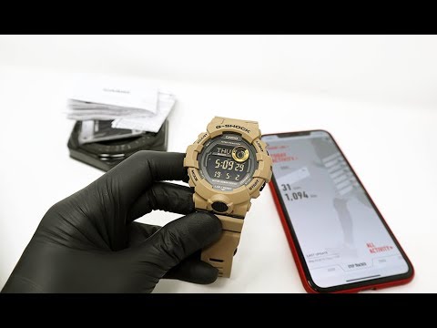 2019 BEST G-SHOCK BLUETOOTH MILITARY-INSPIRED FITNESS WATCH! GBD800UC-5