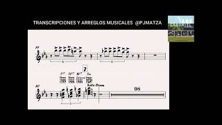 Latin Jazz - Dios te Bendiga - Abraham Laboriel. Partitura Guitarra. PDF sheet full