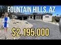 Inside a 21m luxury home  killer mountain views scottsdale arizona