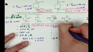 Physics 1 - Forces - Practice 1a (Part 2): Finding the force