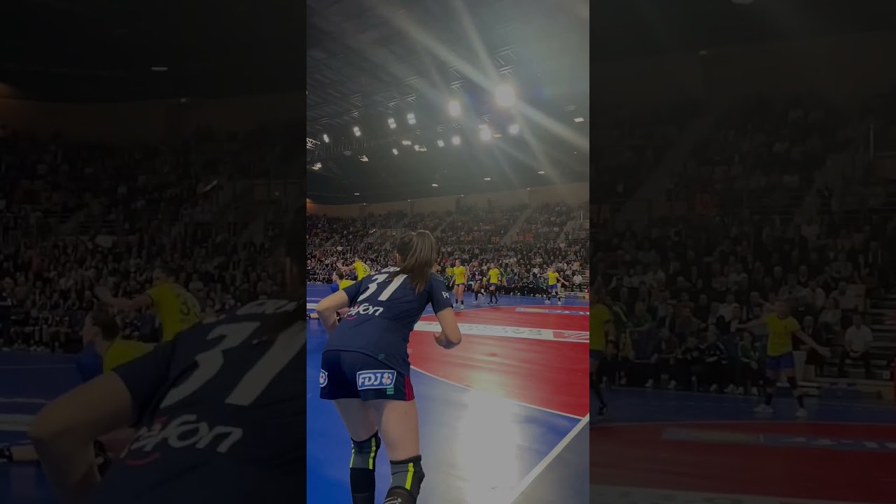La 2e période explosive des BLEUES face au Brésil ??⚡️?? #bleuetfier #handball #goal #wow