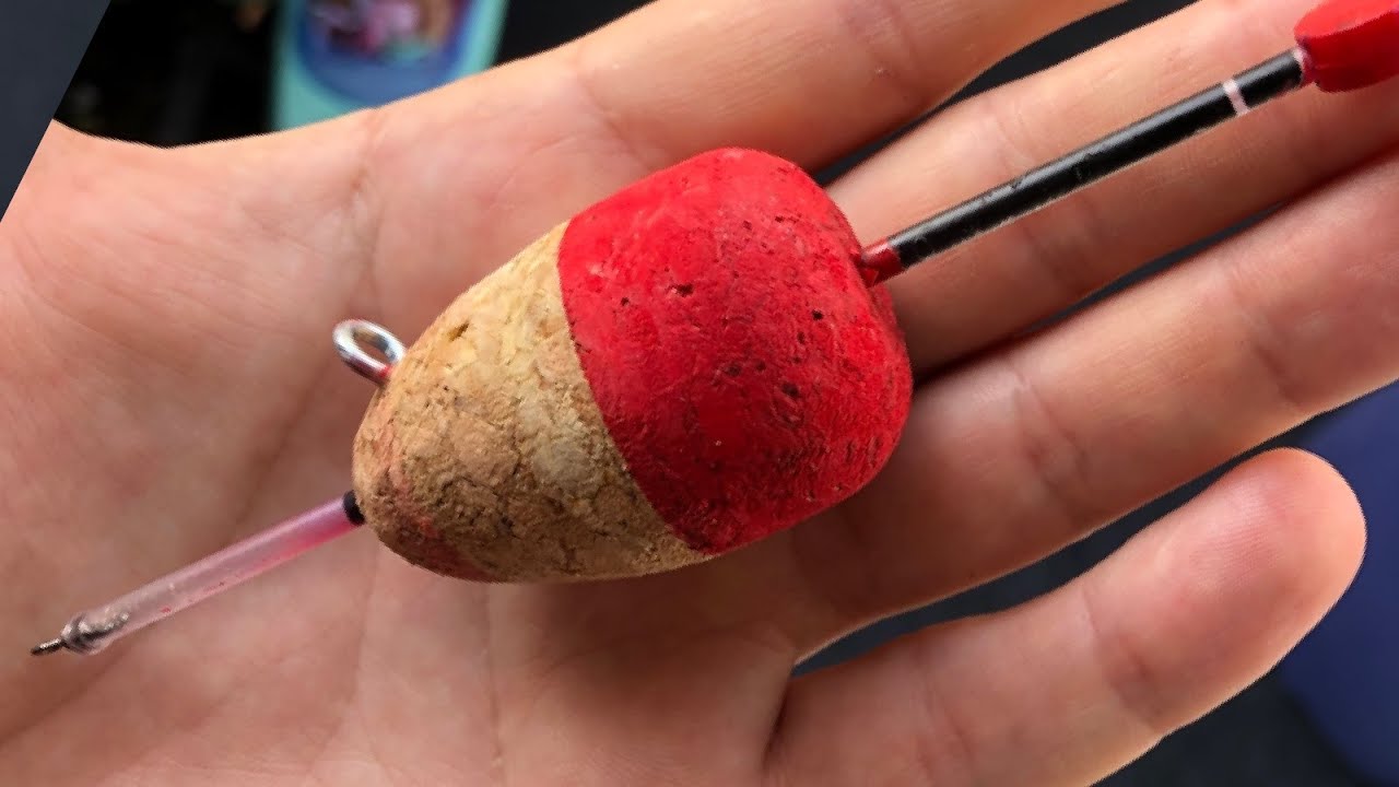 Je fabrique un bouchon coulissant pour la pêche ! C’est génial, je n