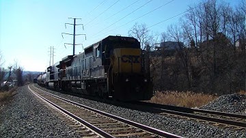 CSX St.L&H, IC & E, SB Bomb Train Surprise Ending CP 35