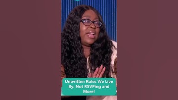 Unwritten Rules We Live By: Not RSVPing and More!