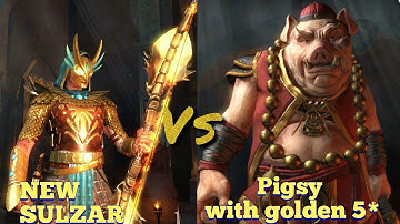 Dawn of Titans , Sulzar vs Pigsy with golden 5*