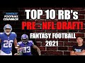 Top 10 Running Backs 2021 - Pre-NFL Draft