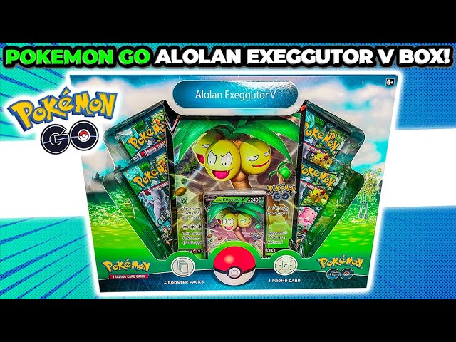 Pokemon Go: Alolan Exeggutor V Box – mojobreakgaming