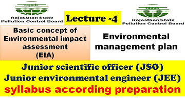 JSO JEE VACANCY IN RSPCB| important notes for preparation| envirocademy| lecture-4