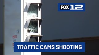 Man who shot out multiple Portland red light traffic cameras sentenced to prison