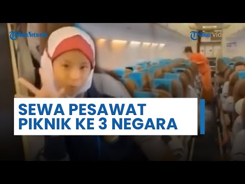 Viral Siswa SD di Salatiga Sewa Pesawat Garuda Study Tour ke 3 Negara, Ternyata Menabung 5 Tahun