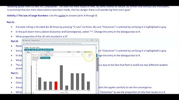 Math 14 5.1 Objective 1: Activity 1 The Law of Large Numbers