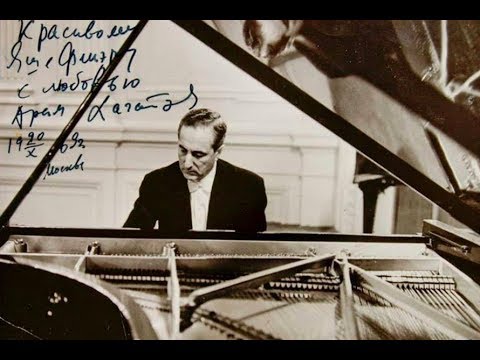 Yakov Flier plays Bach, Schumann, Liszt, Scriabin - live 1960