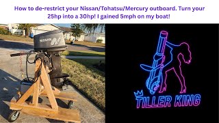 Turn Your Nissantohatsumercury From 25Hp To 30Hp