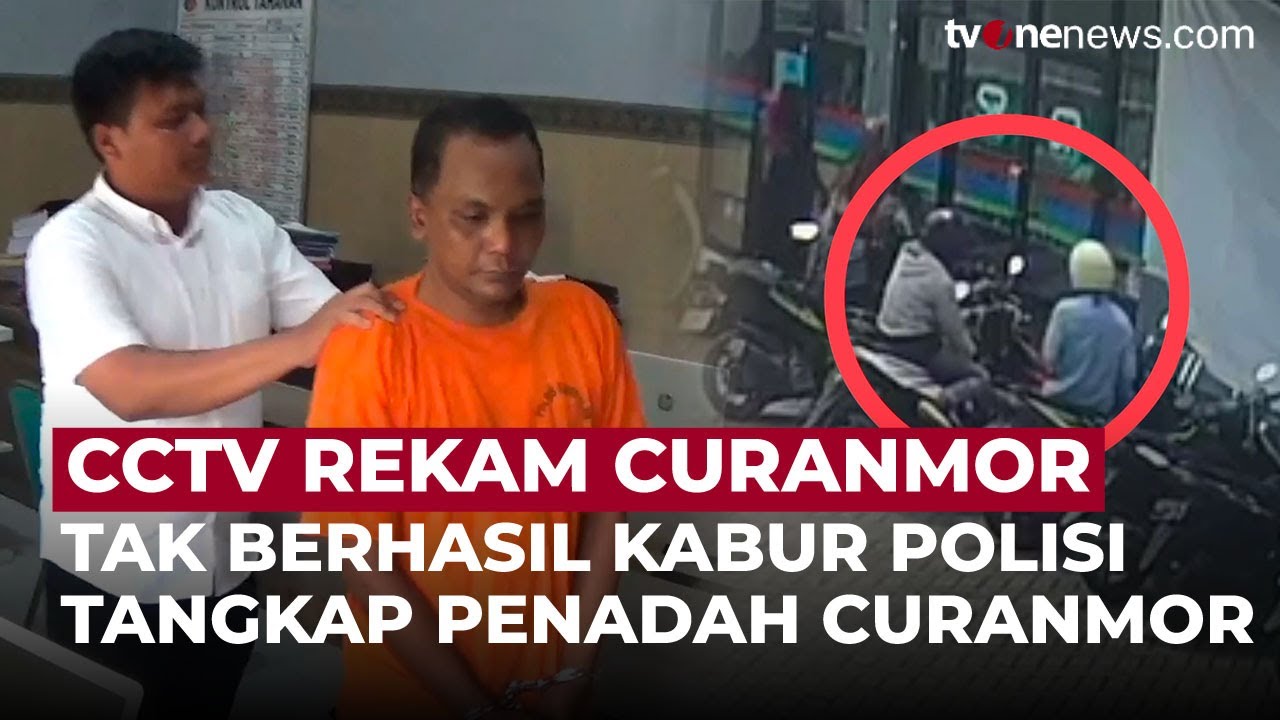 Aksi Pencurian Motor Terekam CCTV, Polisi Ringkus Penadahnya Saat Hendak Kabur | OneNews Update