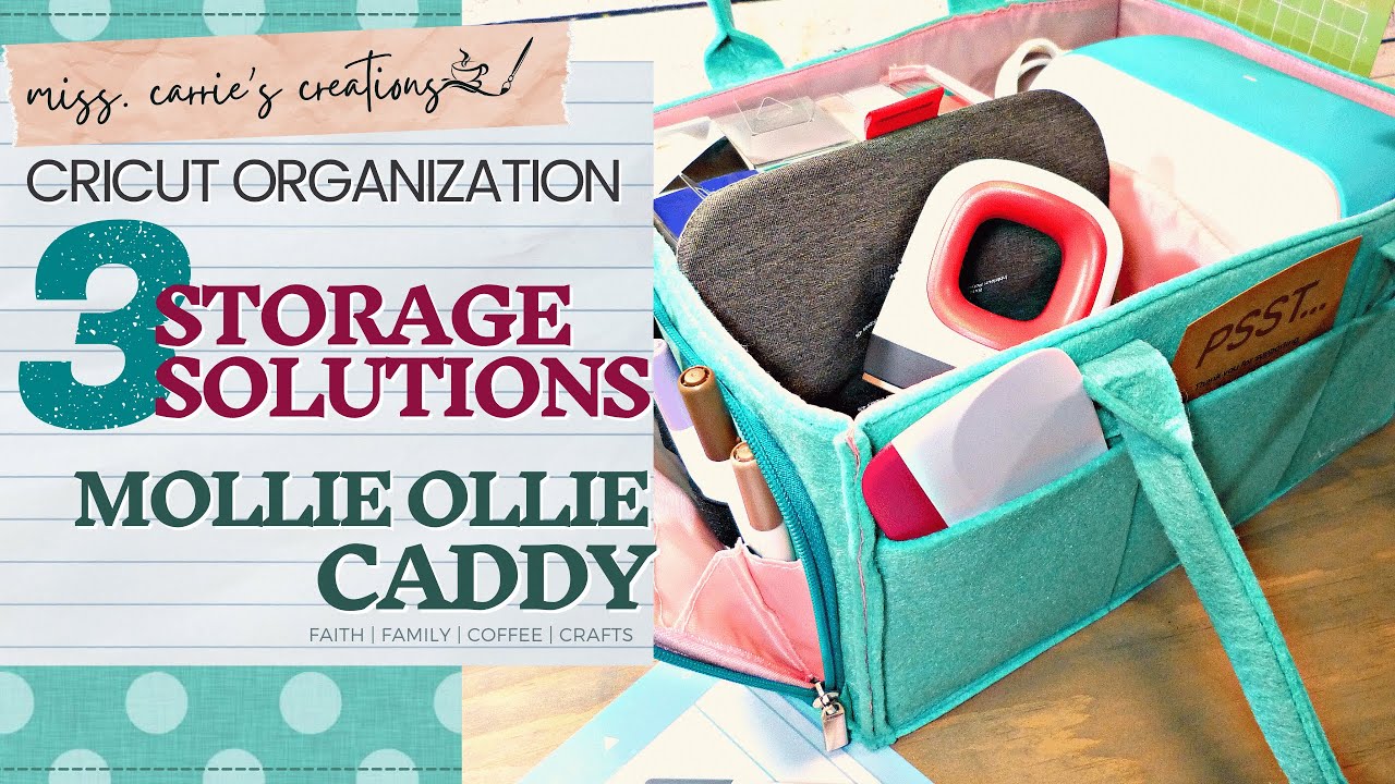 Organizing Cricut Items, Die Cutting, & Tools – Miss. Carrie's Creations