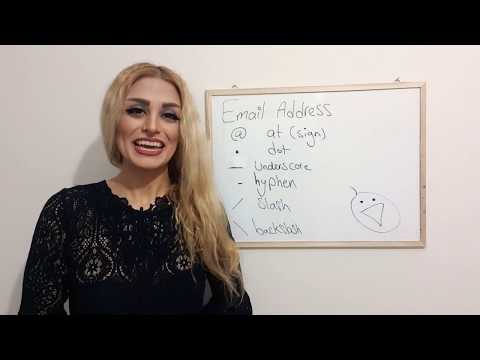 دادن ایمیل آدرس در انگلیسی صفرتاصد آموزش زبان پریا اخواص قسمت16