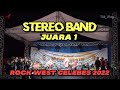 Stereo band palu juara 1 final festival rock west celebes mamuju 2022