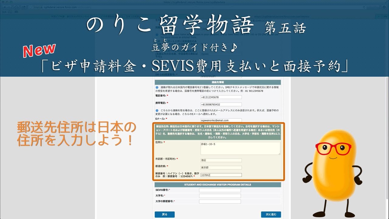 米国ビザ申請 ビザを申請する 日本 日本語