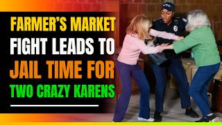 Farmer's Market Leads To Jail Time For Crazy Karens