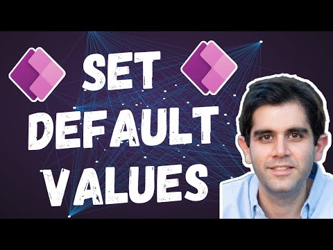 Set Default Values in Power Apps | Dropdown, Lookup, Choice, Date | SharePoint