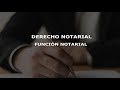 Función Notarial- Clase Gratis - Derecho Notarial I - Guatemala