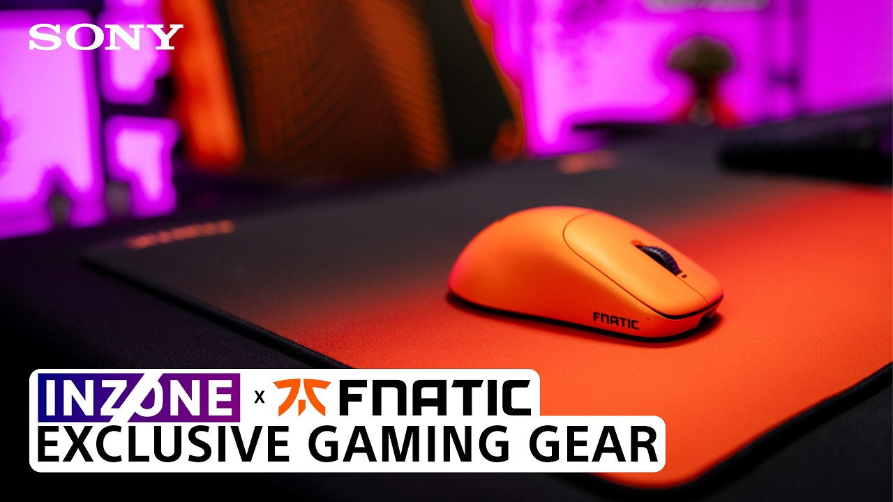 INZONE x Fnatic - Exclusive Gaming Gear! - YouTube