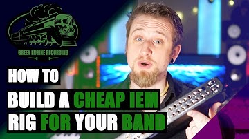 How To Build a cheap In Ear Monitor system for your band