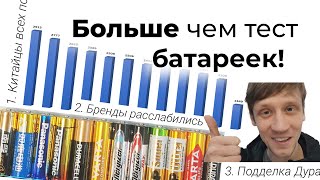 Какие батарейки лучше? Тест батареек пальчиковых АА. Батарейки Nanfu и Pairdeer. 2024