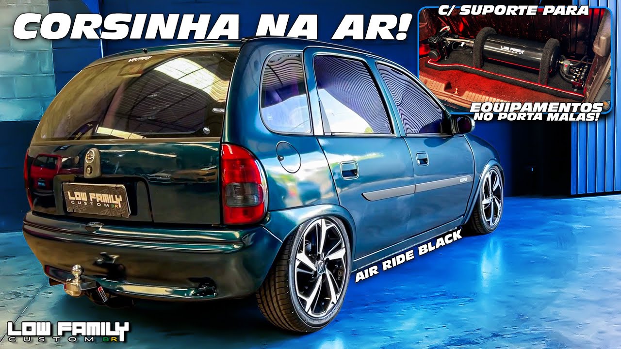 INSTALAMOS SUSPENSÃO A AR COM SUPORTE PERSONALIZADO NO PORTA MALAS!