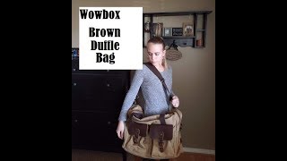 wowbox duffle bag