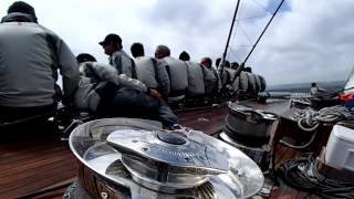 Sailing onboard J-Class yacht Ranger in Falmouth