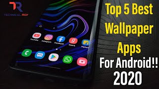 Top 5 Best Wallpaper Apps for Android 2020 | [Hindi] screenshot 5