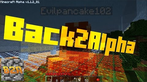 New Minecraft Alpha 1.1.1 Server 2021 [Back2Alpha]