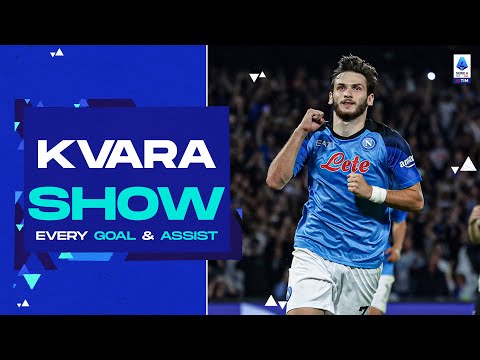 Khvicha Kvaratskhelia Show | Every Goal & Assist | Serie A 2022/23