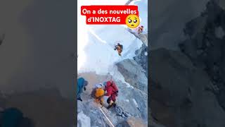 INOXTAG EN DANGER 😬 #inoxtag #everest #danger #pourtoi #mort #drama #michou #humour #montagne