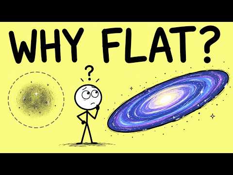 Why Are Galaxies Flat Instead of Round?